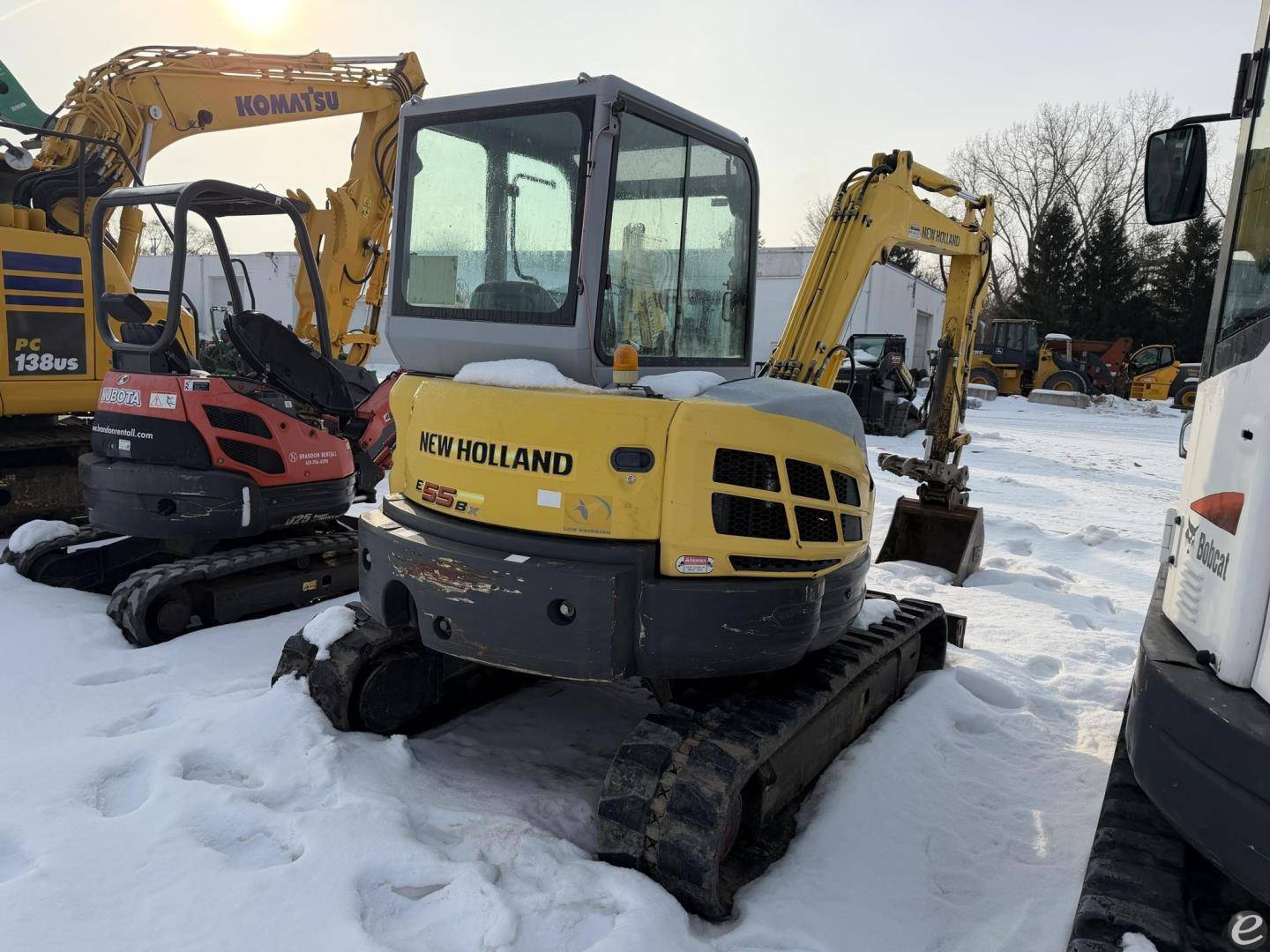 2012 New Holland E55BX