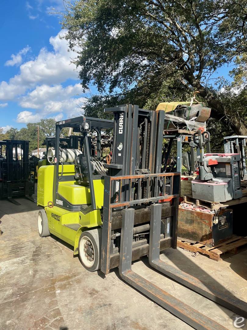 2016 Clark CGC55L LP Gas Forklift - 123Forklift