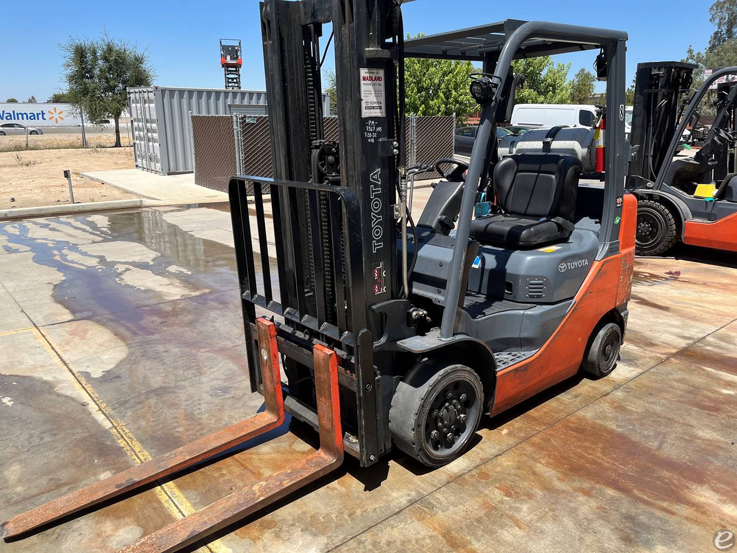 2018 Toyota 8FGCU25 LP Gas Forklift - 123Forklift