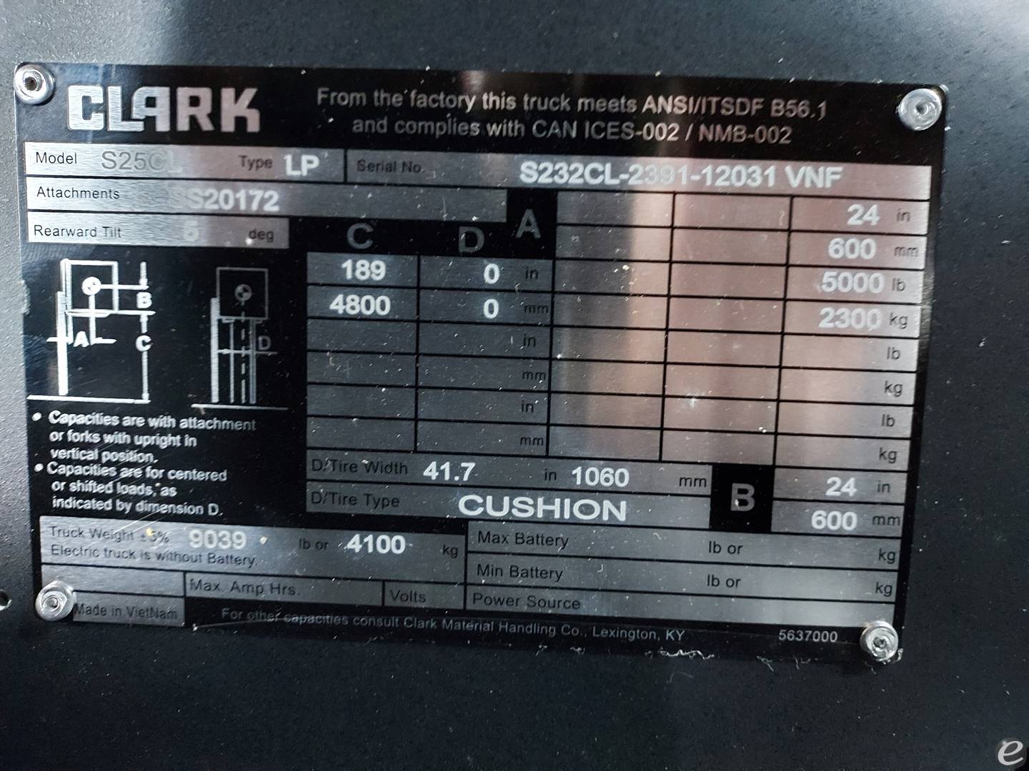 2024 Clark S25C