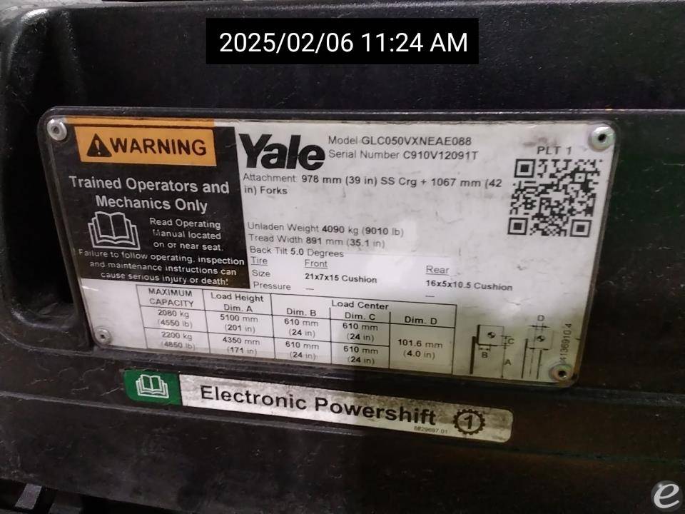 2019 Yale GC050VX