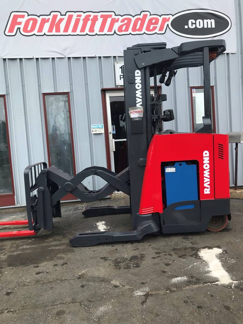 2012 Electric Raymond 750DR32TT Electric Narrow Aisle Double Reach