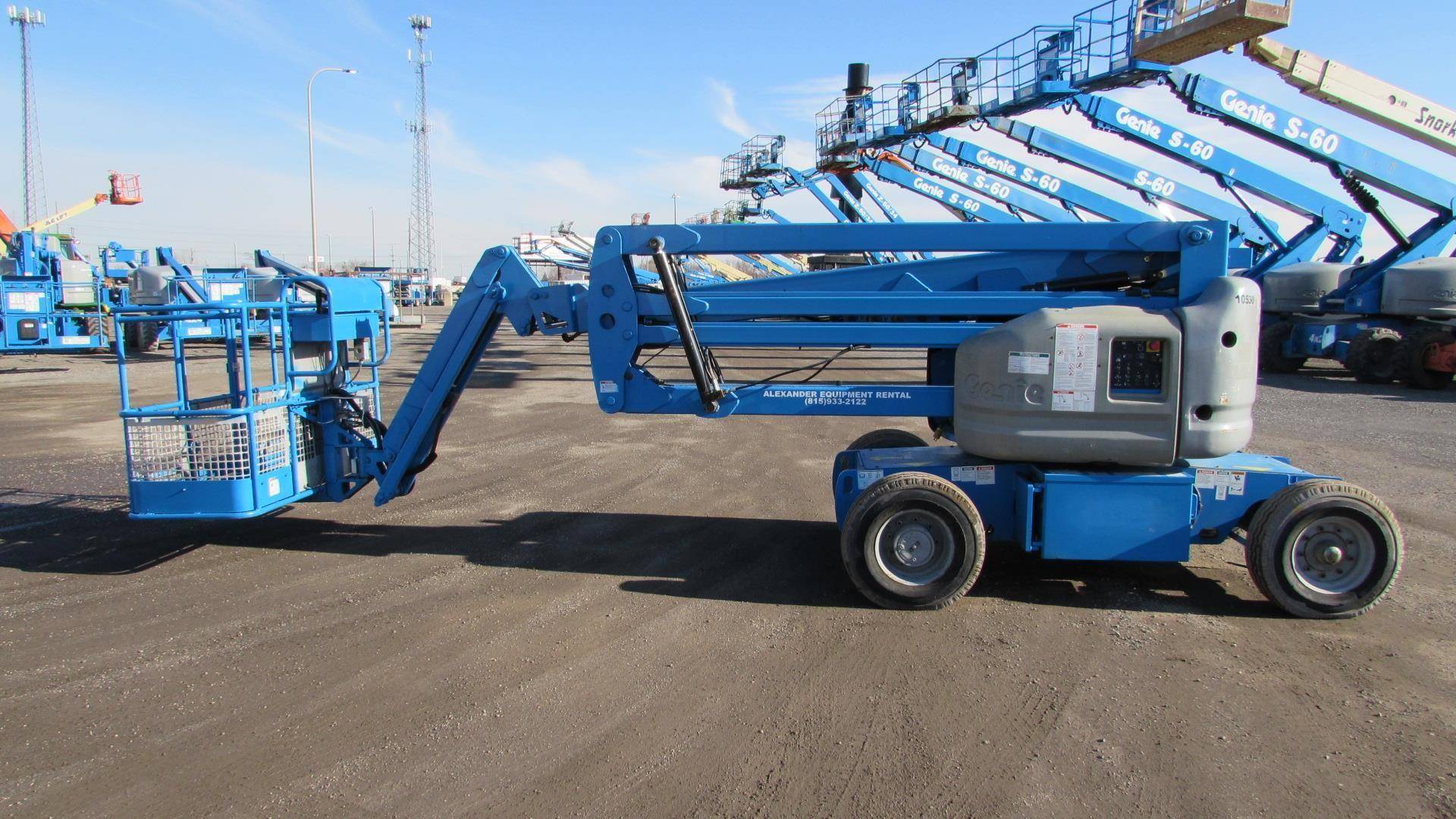 2007 Electric Genie Z45/25DC Articulated Boom