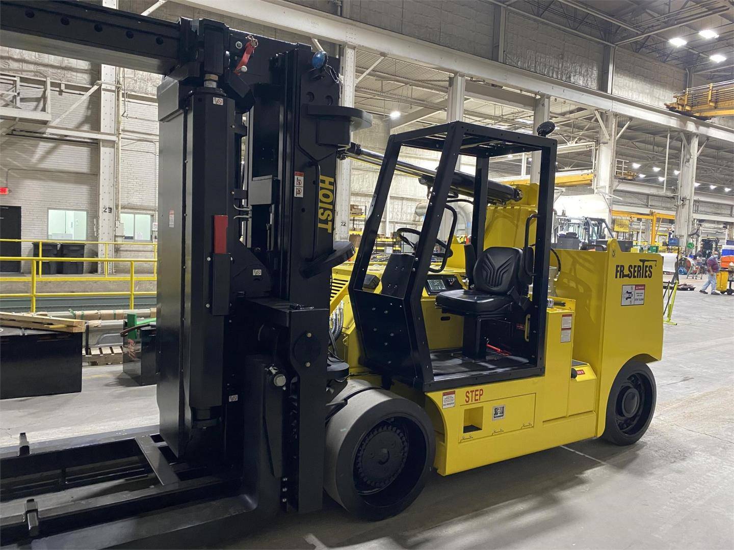 2021 Dual Fuel Hoist Liftruck FR4060 Cushion Tire 4 Wheel Sit Down