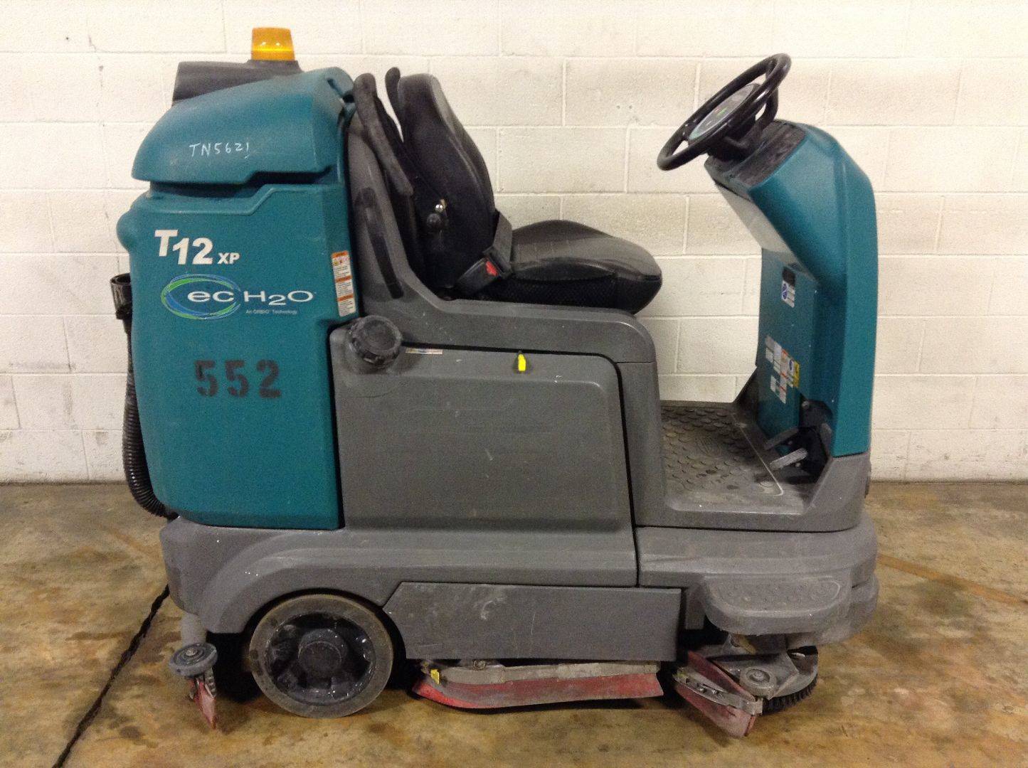 Electric Tennant T12 Rider Sweeper/Scrubbers