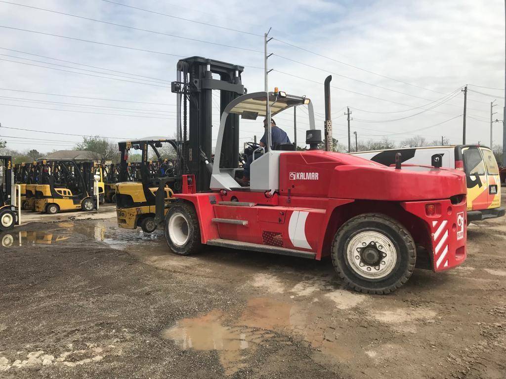 2012 Diesel Kalmar DCE16012 Pneumatic Tire 4 Wheel Sit Down