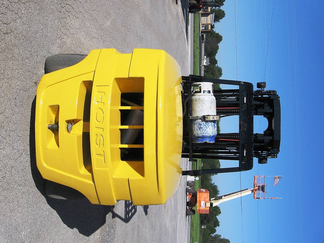 2001 LP Gas Hoist Liftruck F180 Cushion Tire 4 Wheel Sit Down (Indoor