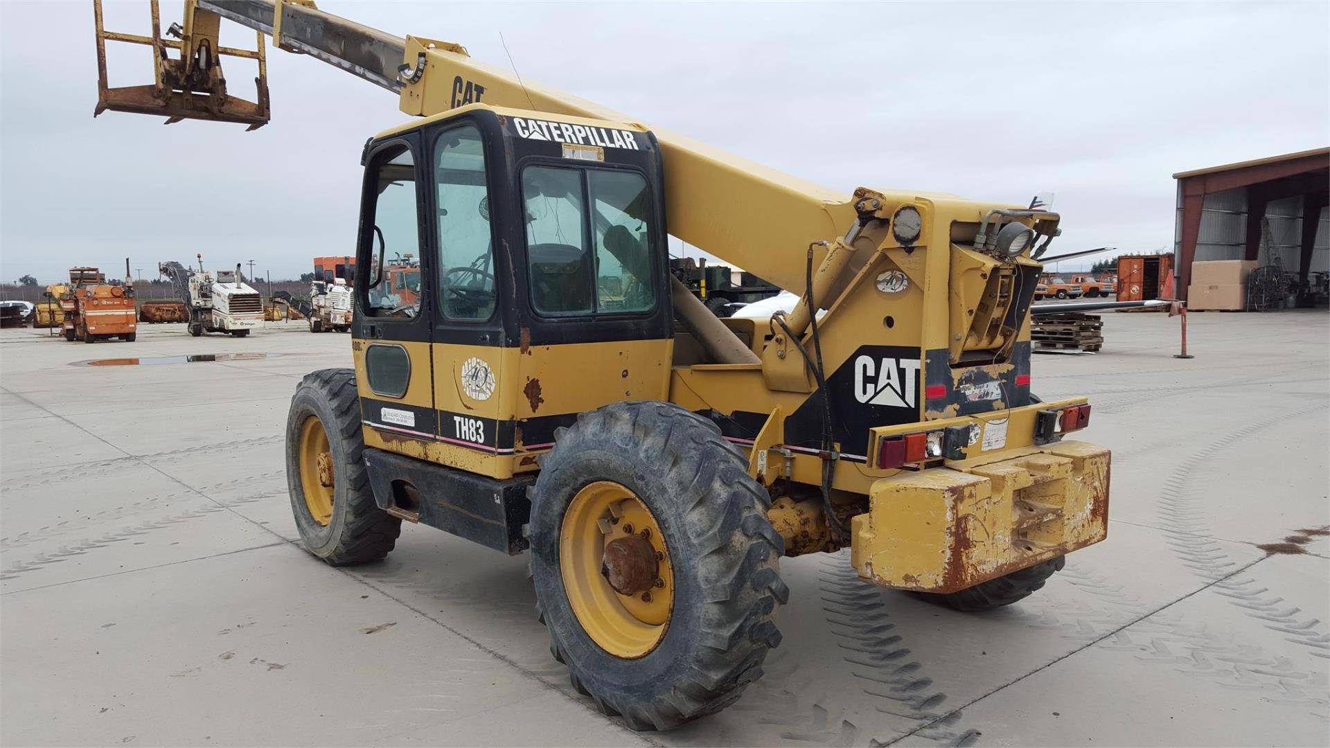 1996 Diesel Cat TH83 Telehandlers (Telescopic Mast)