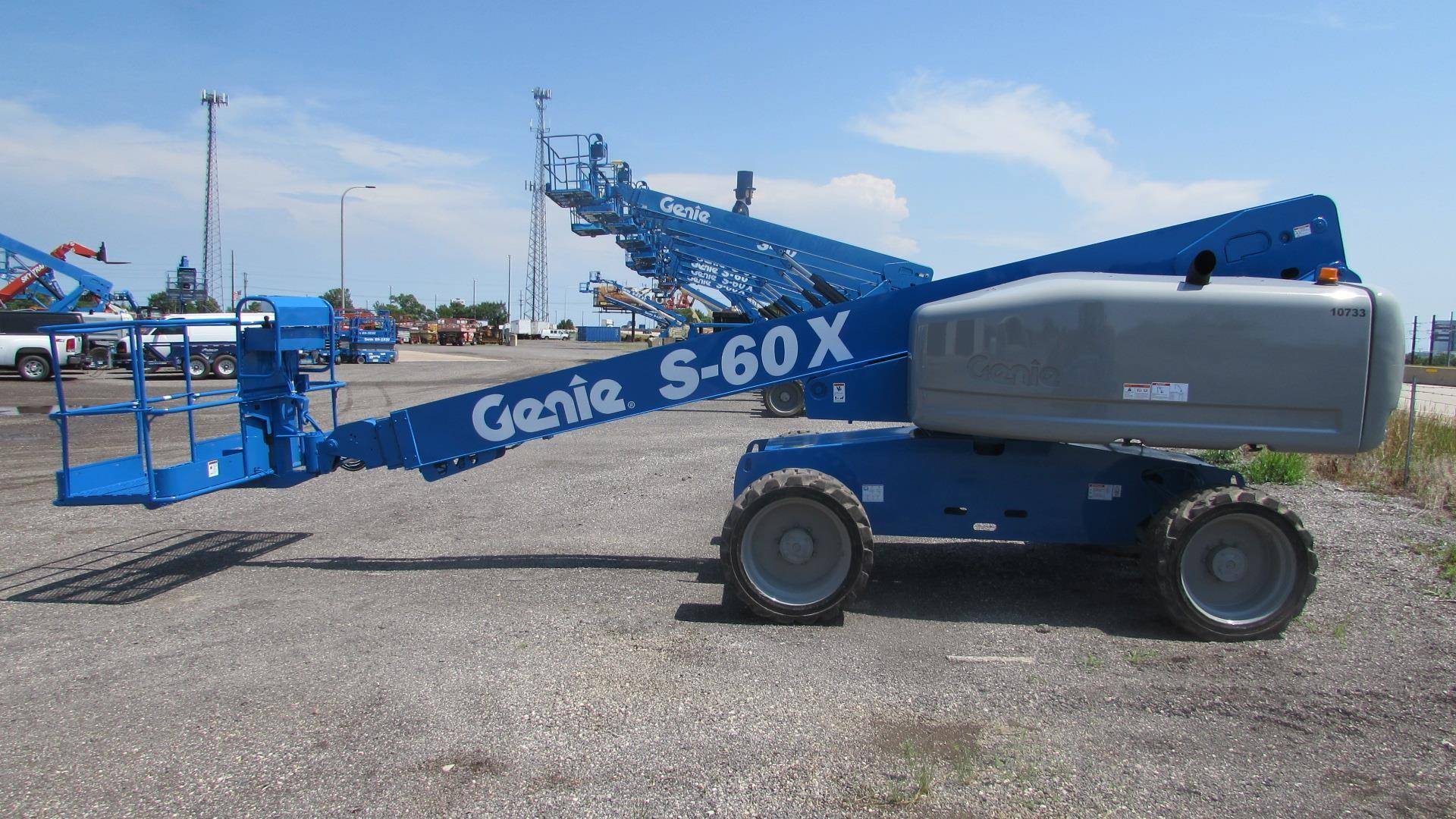 2010 Diesel Genie S60X Telescopic Boom