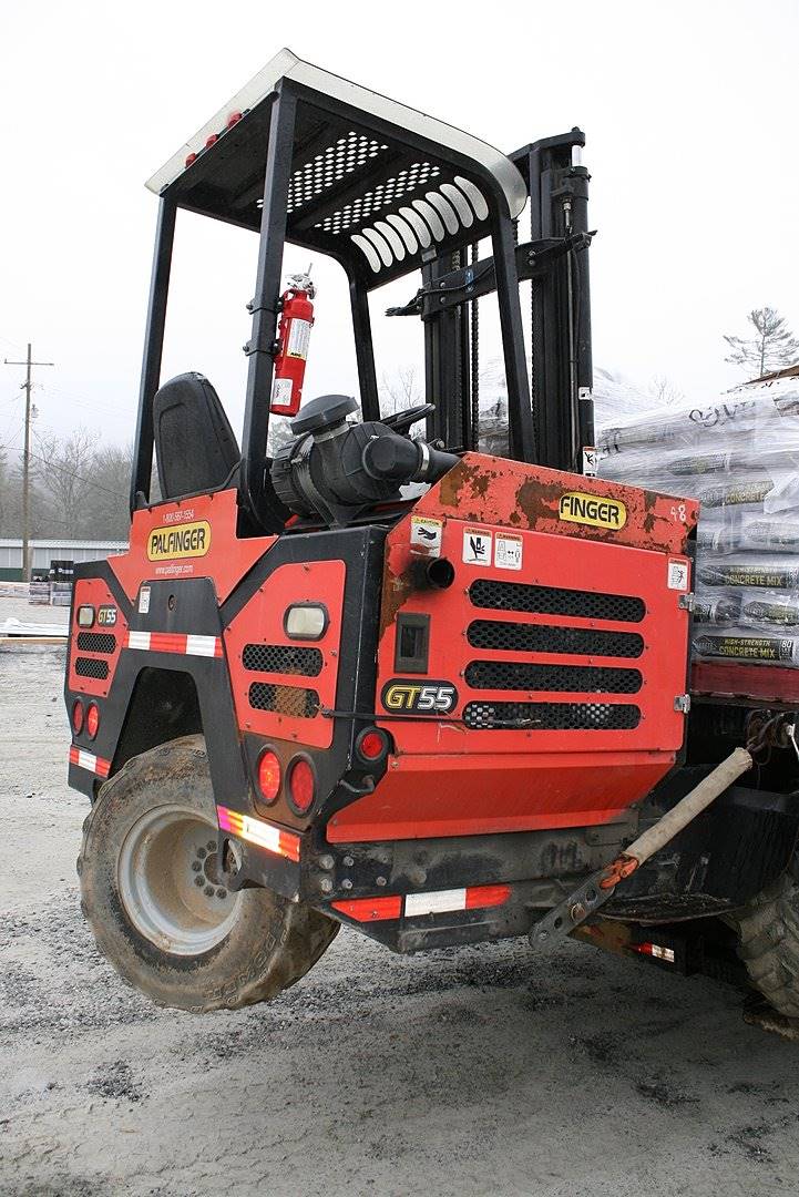 2013 Diesel Palfinger Crayler GT55 Truck Mounted Forklift (Sod Loaders)