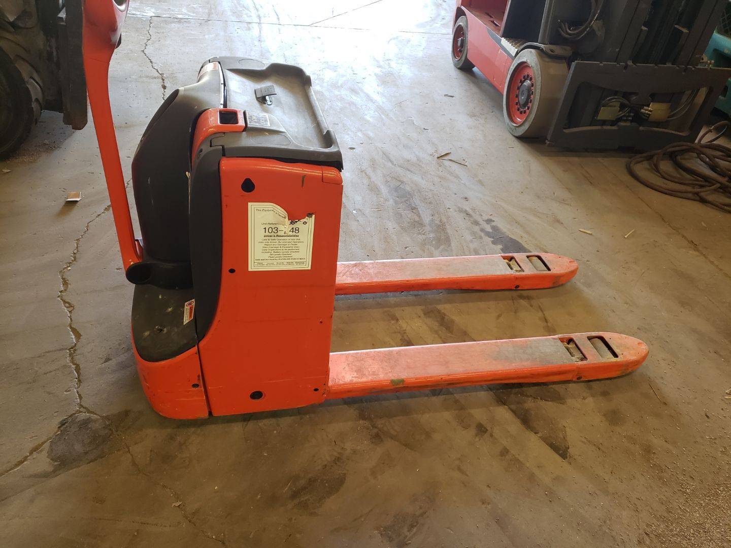 2017 Electric Linde T20 Electric Walkie Pallet Jack