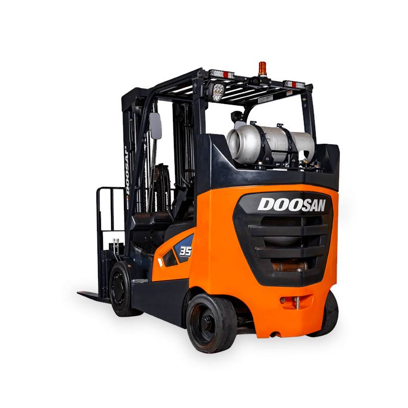 2020 LP Gas Doosan GC30S9 Cushion Tire 4 Wheel Sit Down (Indoor Warehouse)