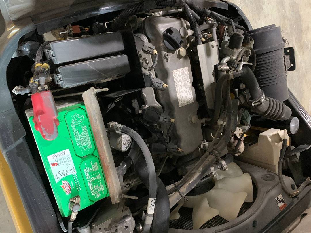 2011 Dual Fuel Komatsu FG25T16 Pneumatic Tire 4 Wheel Sit Down