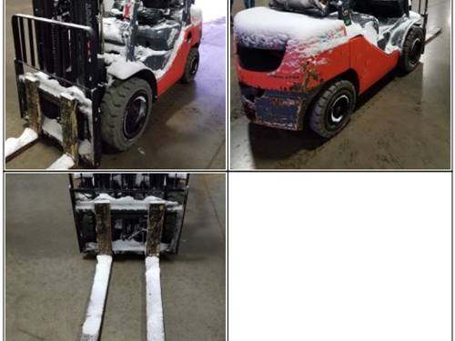 For Rent 6000 lbs - 187" lift - Gas/Propane - Indoor/Outdoor Pneumatic Tires