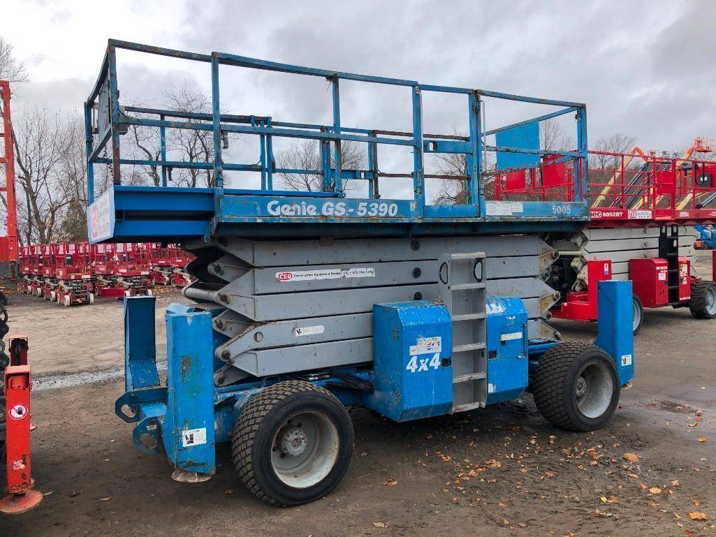 2002 Genie GS5390RT Rough Terrain