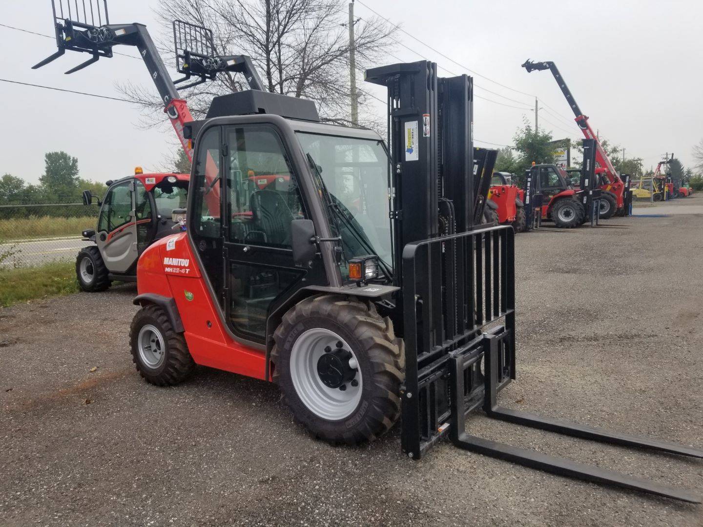2019 Diesel Manitou MH254T Rough Terrain (Vertical Mast)