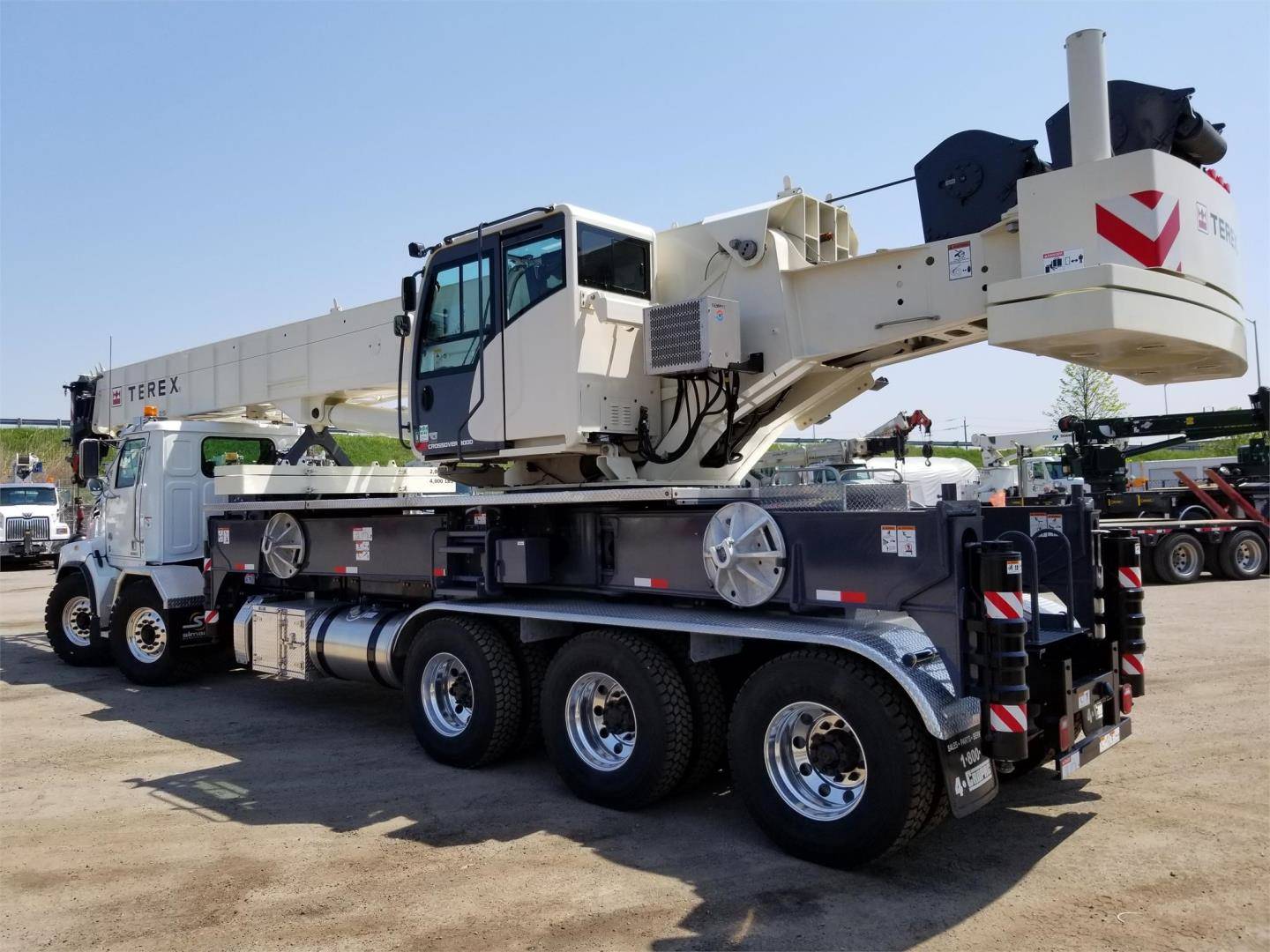 Terex 8000 Crossover Load Charts