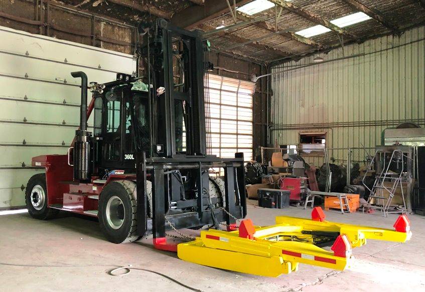 2020 Diesel Taylor X360MChassis Rotator Pneumatic Tire 4 Wheel Sit Down