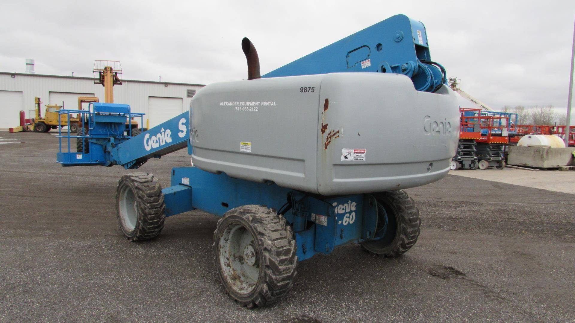 2007 Dual Fuel Genie S60 Telescopic Boom