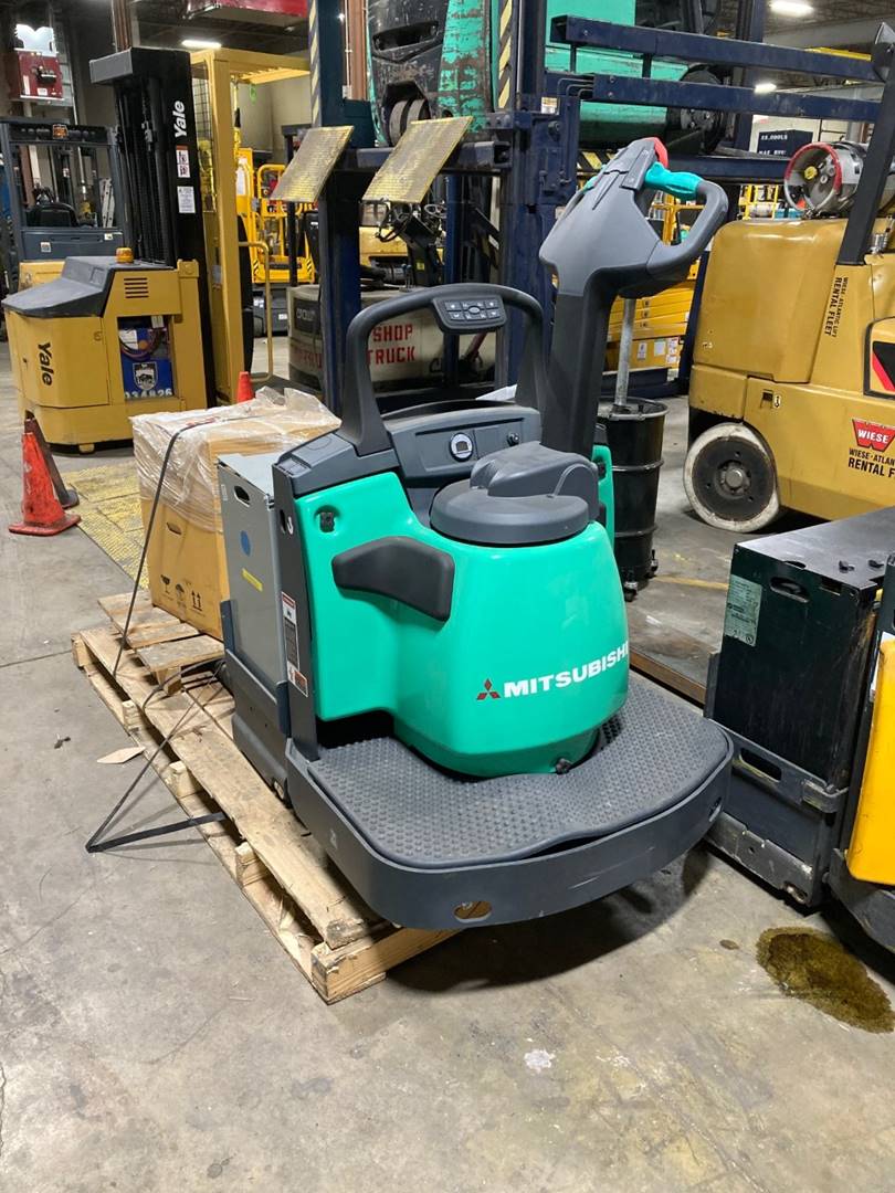 2018 Electric Mitsubishi PWR30A Electric Walkie/Rider Pallet Jack