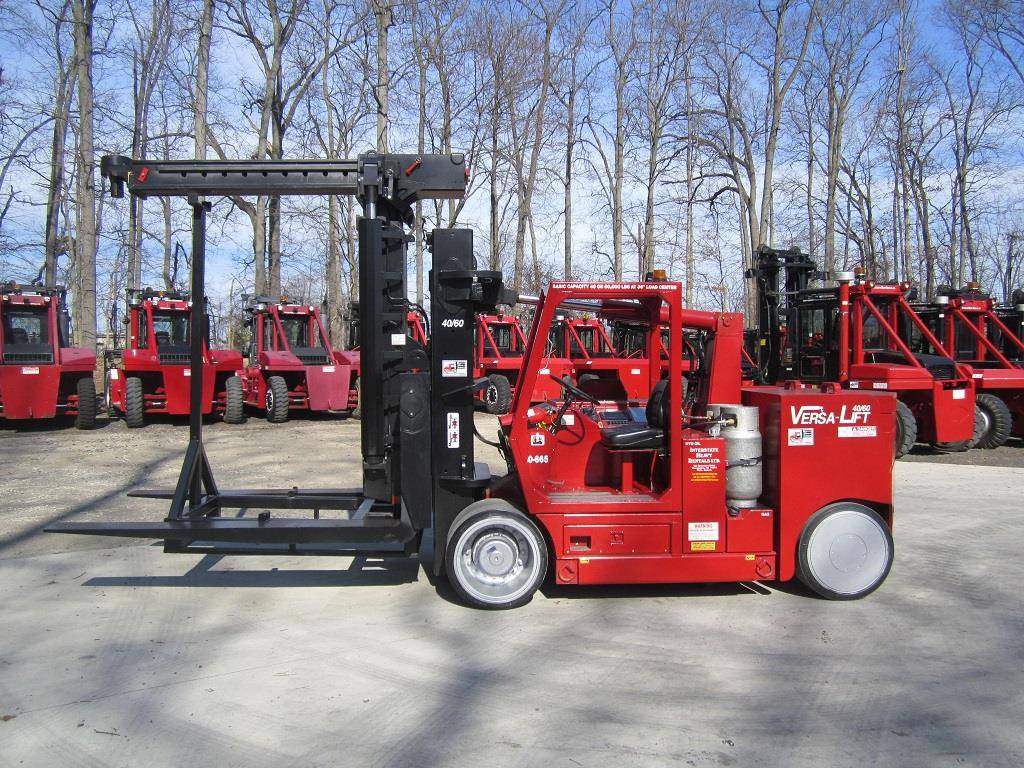 Dual Fuel VersaLift 40/60 Cushion Tire 4 Wheel Sit Down (Indoor Warehouse)